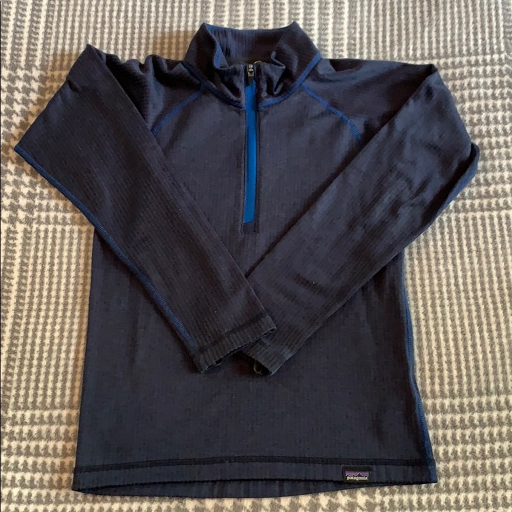 Patagonia Capilene Baselayer- XS 5-6. Navy